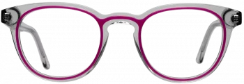 Björn 075 C075 = pink on grey transparent