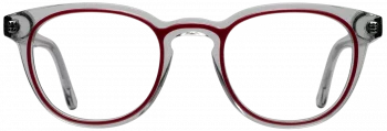 Björn 077 C077 = bordeaux on grey transparent
